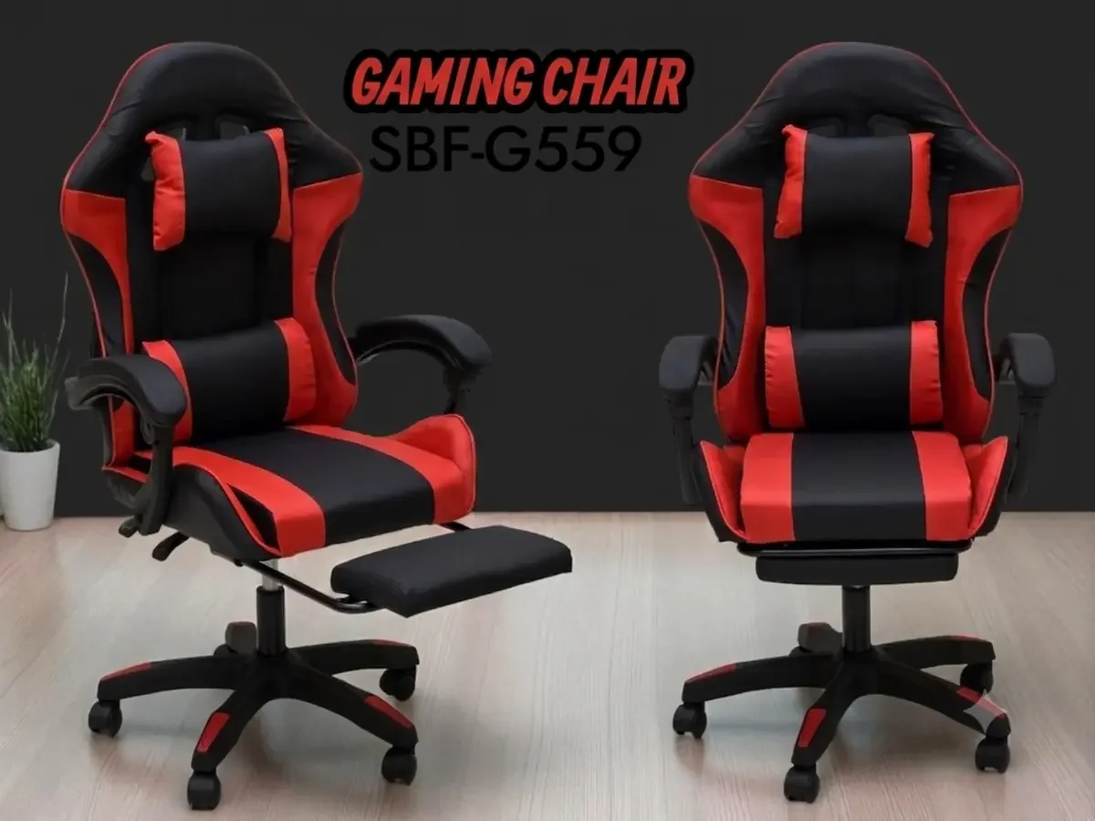 Chaise gamer rouge